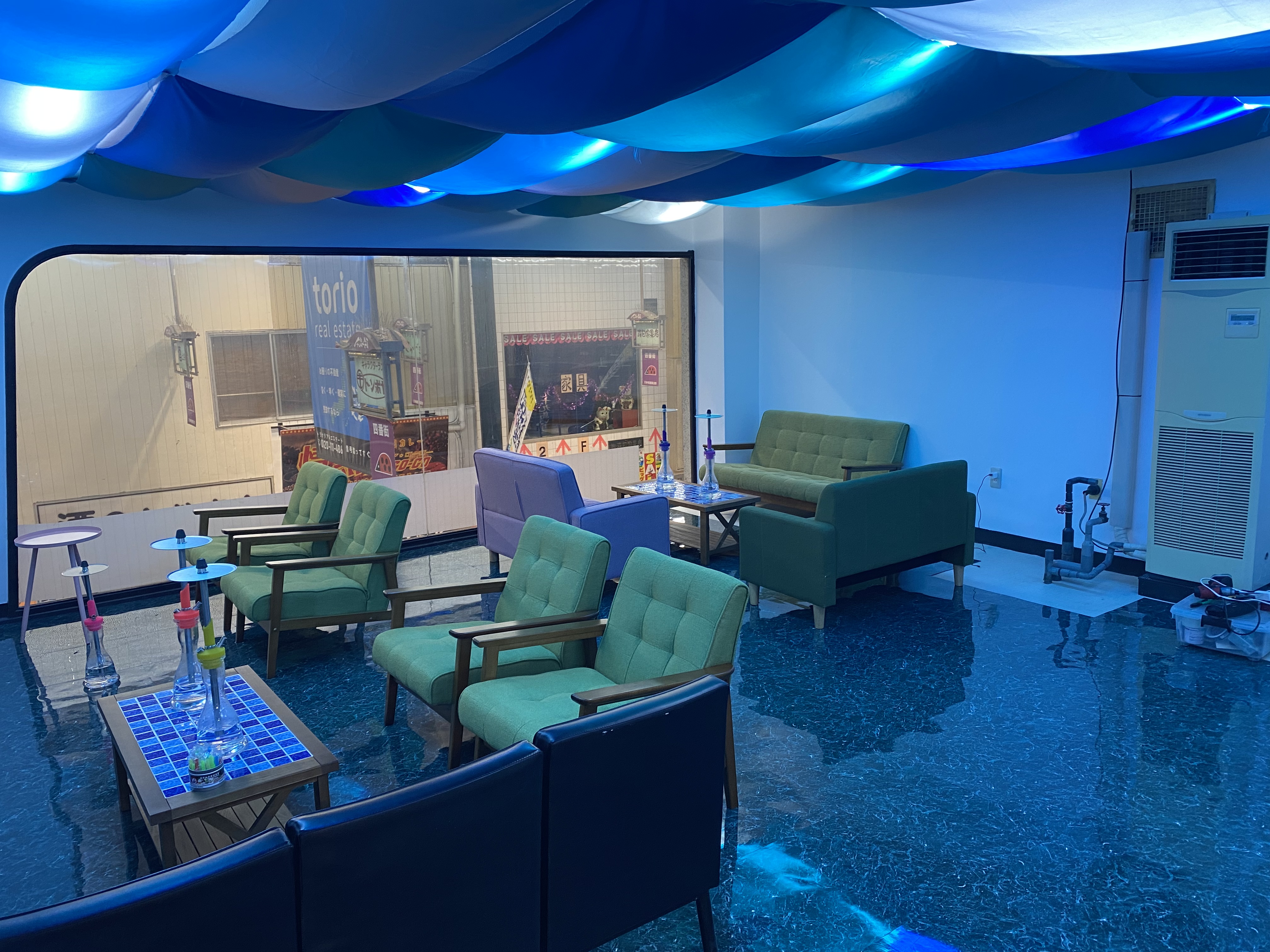 shisha cafe 麗しや睡蓮が華 (天満シーシャ&カフェ)/hookah cafe