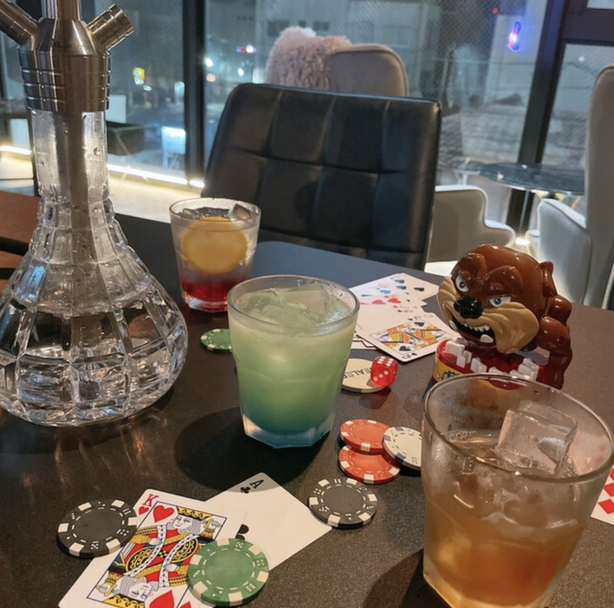 シーシャカフェ＆バー Hubbly Bubbly 岡山市